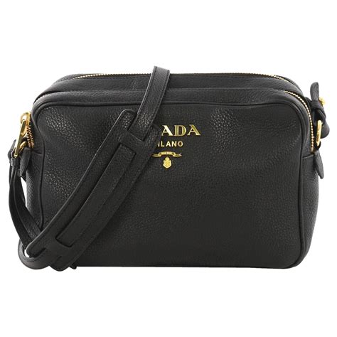 Prada Vitello Monkey Print Camera Bag 